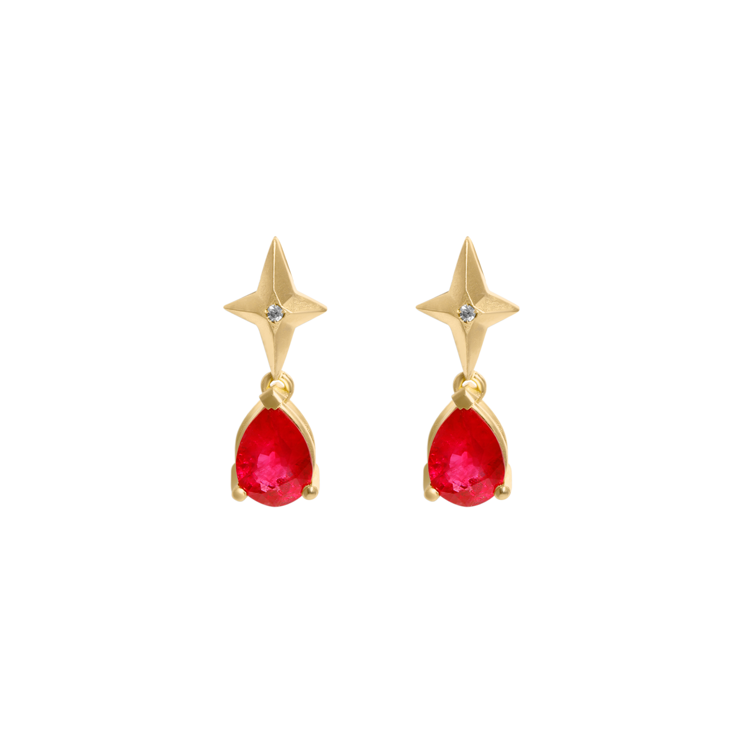 Pair of Bloody Stellar Earrings