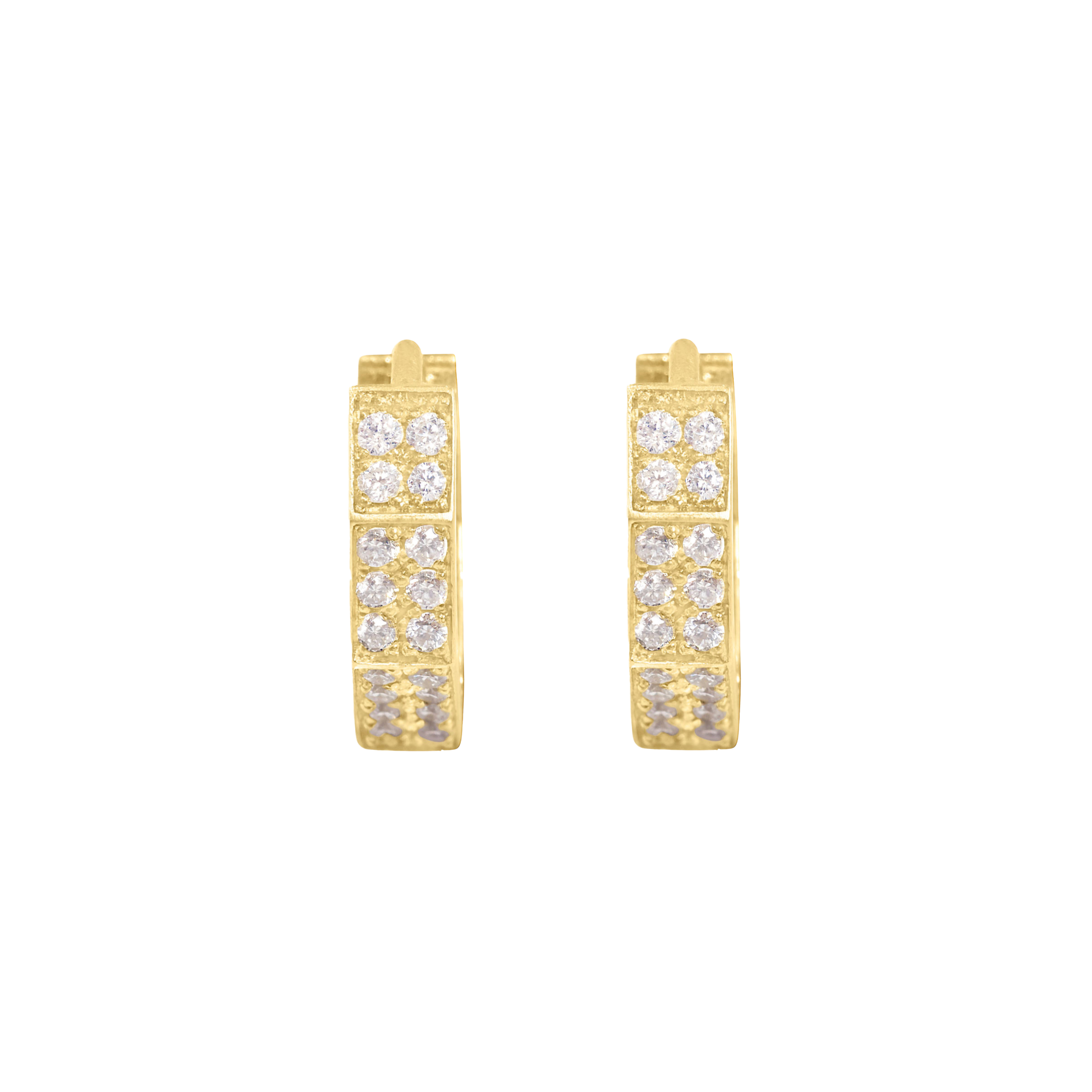 Pair of Diamond Traga Earrings
