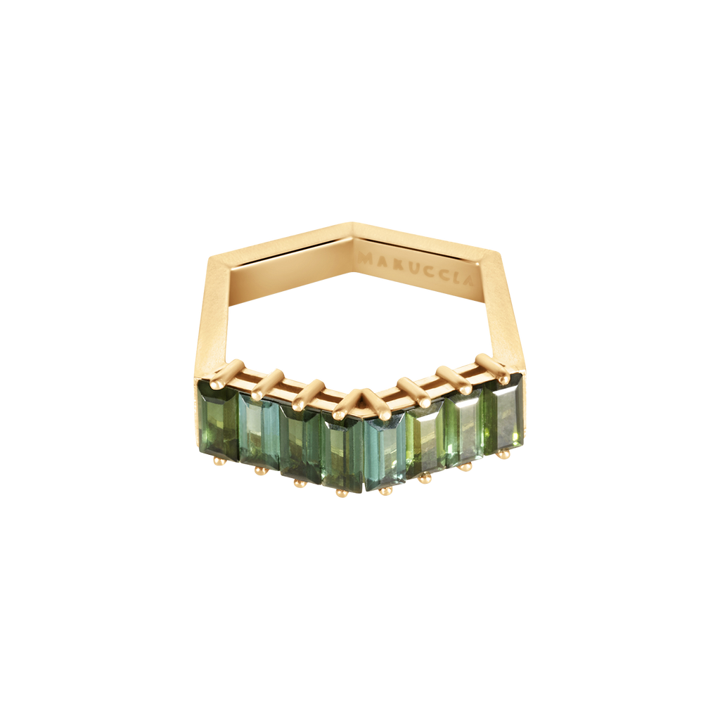 Punta Emerald Ring