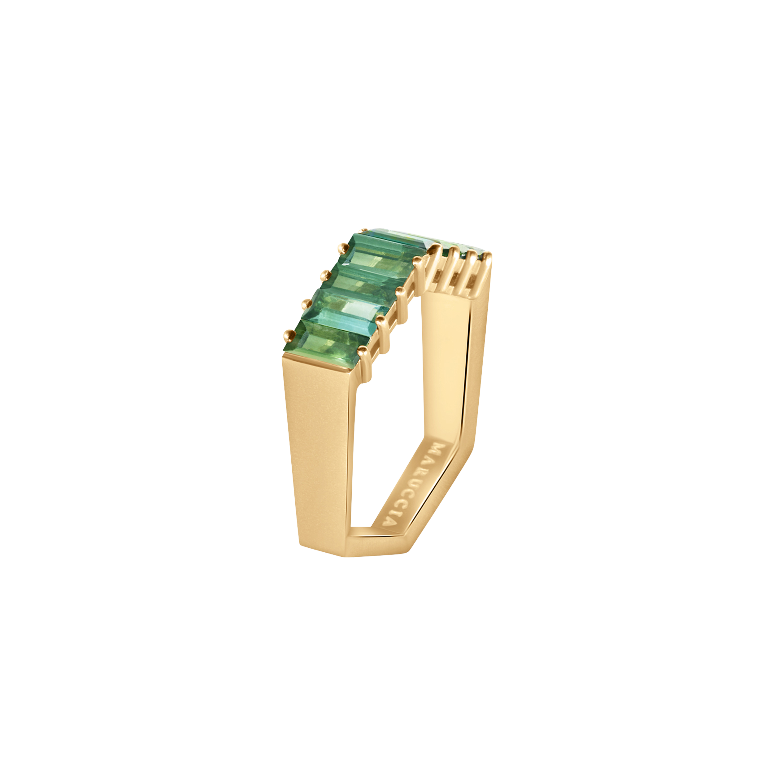 Punta Emerald Ring