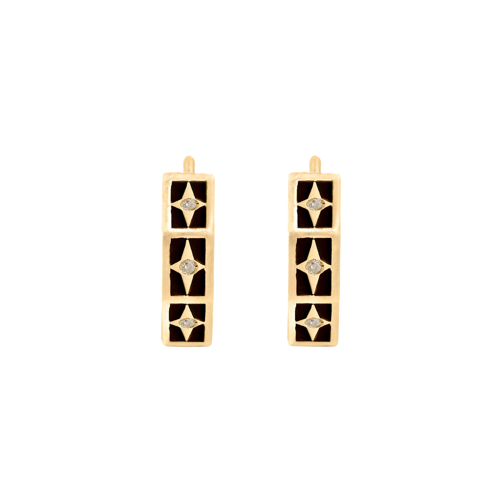 Pair of Stellar Traga Earrings